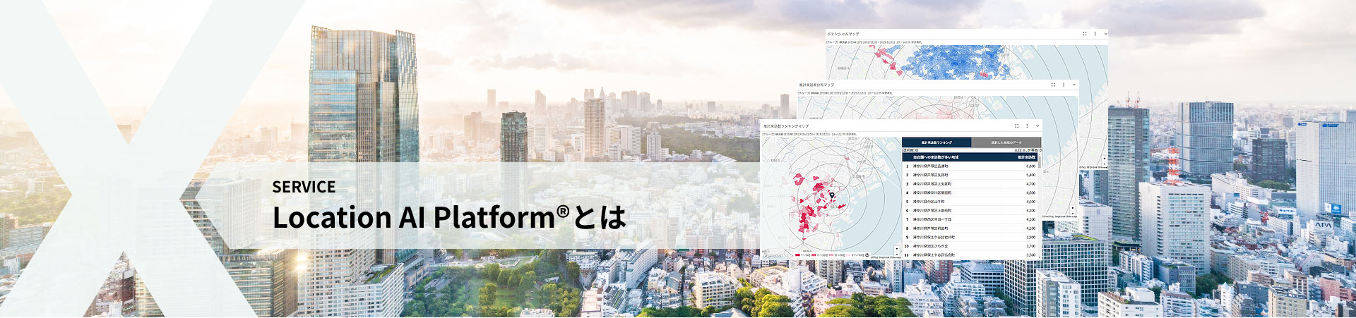 SERVICE Location AI Platform®とは