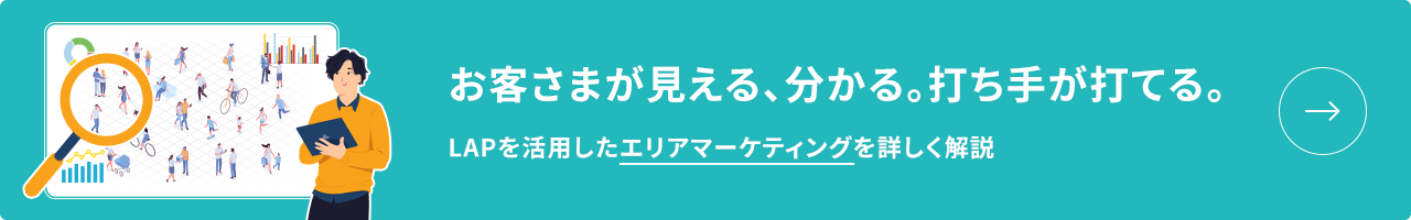 LAPを活用したエリアマーケティングを詳しく解説