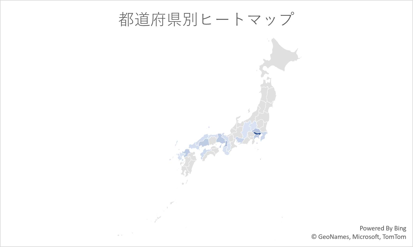 都道府県別ヒートマップ