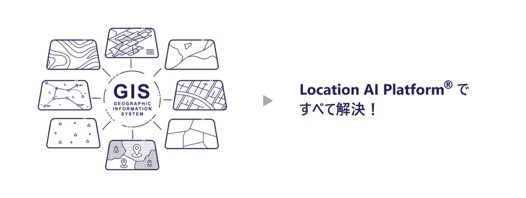 人の移動状況を把握できる人流データをGISを使って積極的に活用